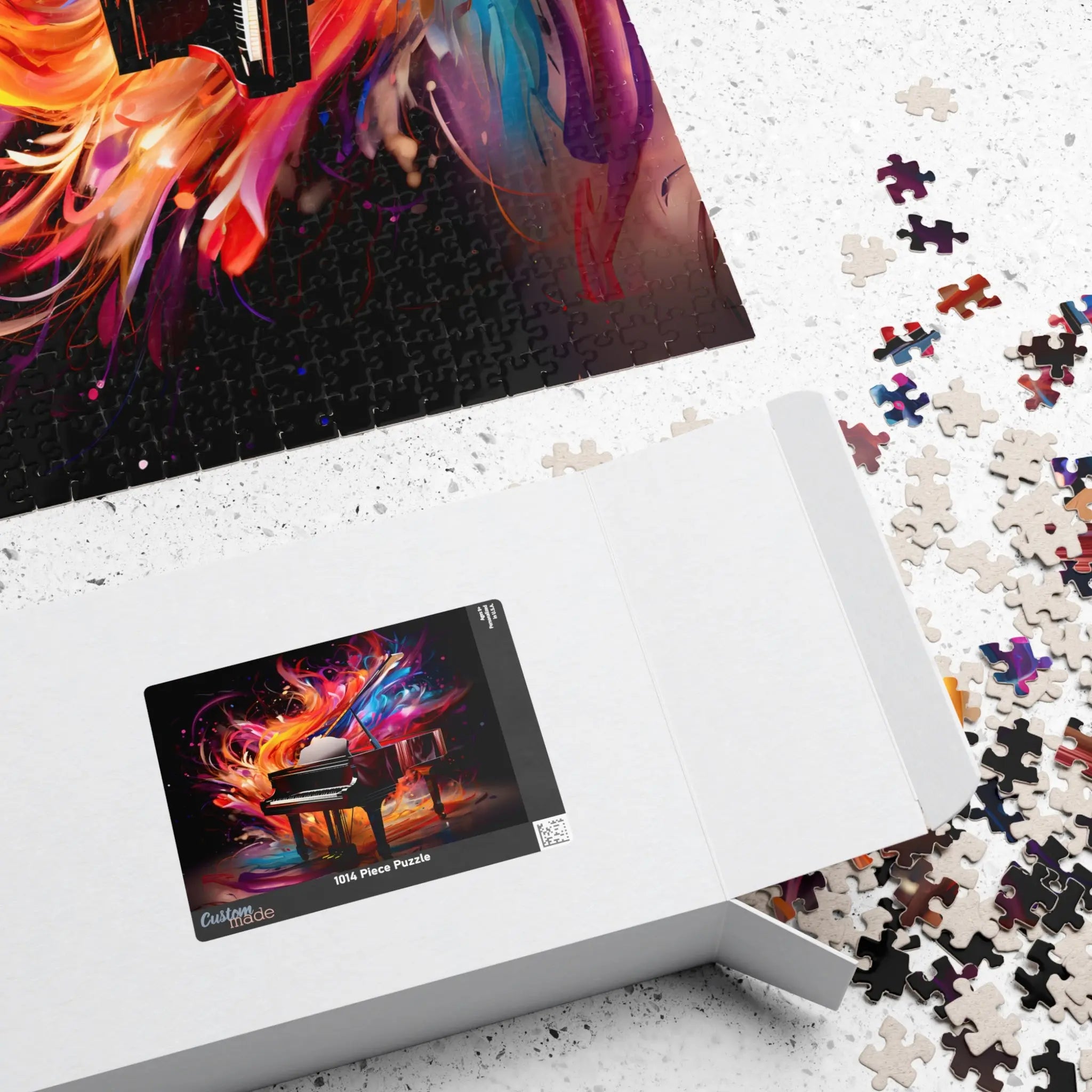 Jigsaw Puzzle: Piano Makes Music - Jigsaw Puzzle Studios - Box