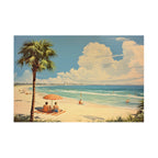 Jigsaw Puzzle: Vintage Beach Postcard - Jigsaw Puzzle Studios - Main