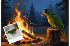 Customizable Jigsaw Puzzle: Helping Roast Marshmallows - Jigsaw Puzzle Studios - Custom with Bird