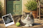 Customizable Jigsaw Puzzle: Leisurely Labrador - Jigsaw Puzzle Studios - Custom with Cat