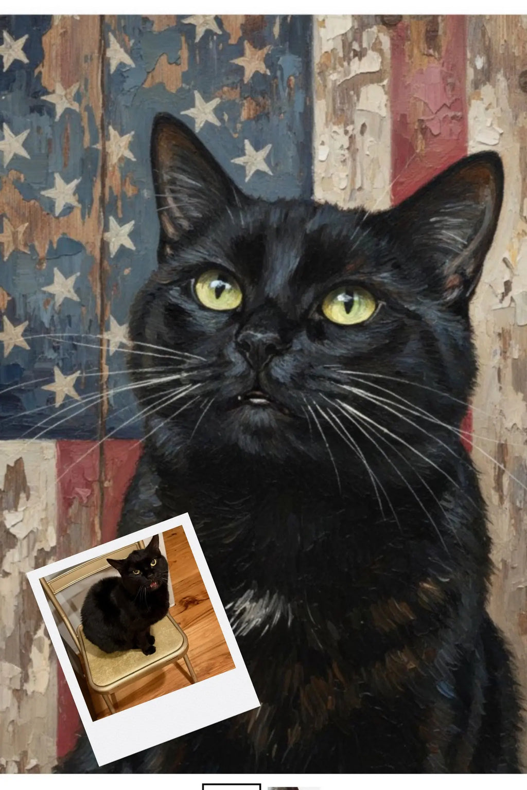 Customizable Jigsaw Puzzle: Patriotic Labrador Puppy - Jigsaw Puzzle Studios - Custom with Cat