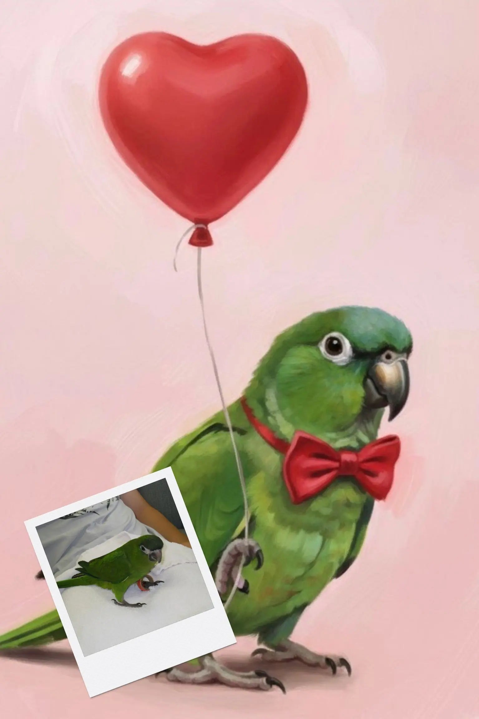Customizable Jigsaw Puzzle: Corgi Valentine's Day Love - Jigsaw Puzzle Studios - Custom with Bird