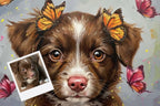 Customizable Jigsaw Puzzle: Dalmatian & Butterflies - Jigsaw Puzzle Studios - Custom with Dog