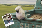 Customizable Jigsaw Puzzle: Vintage Truck Bloodhound - Jigsaw Puzzle Studios - Custom with Bird