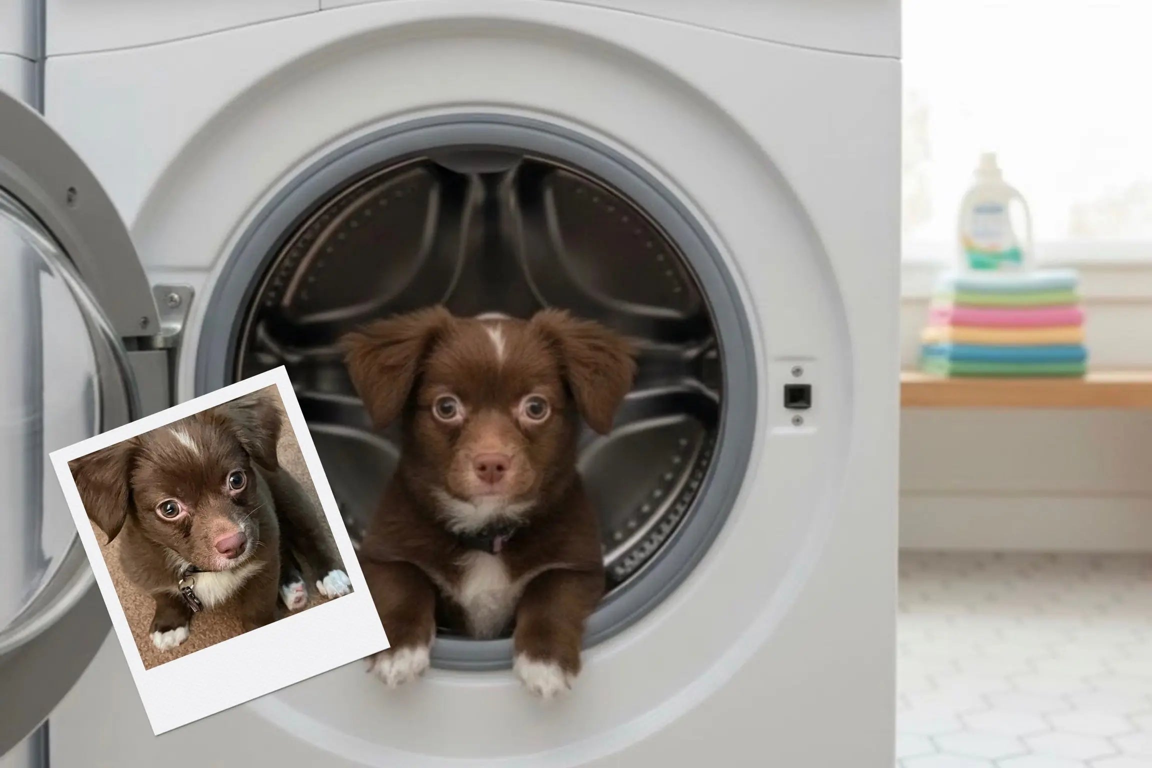 Customizable Jigsaw Puzzle: Dog Wash - Jigsaw Puzzle Studios - Custom with Dog