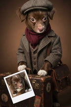 Customizable Jigsaw Puzzle: Dapper Dachshund - Jigsaw Puzzle Studios - Custom with Dog