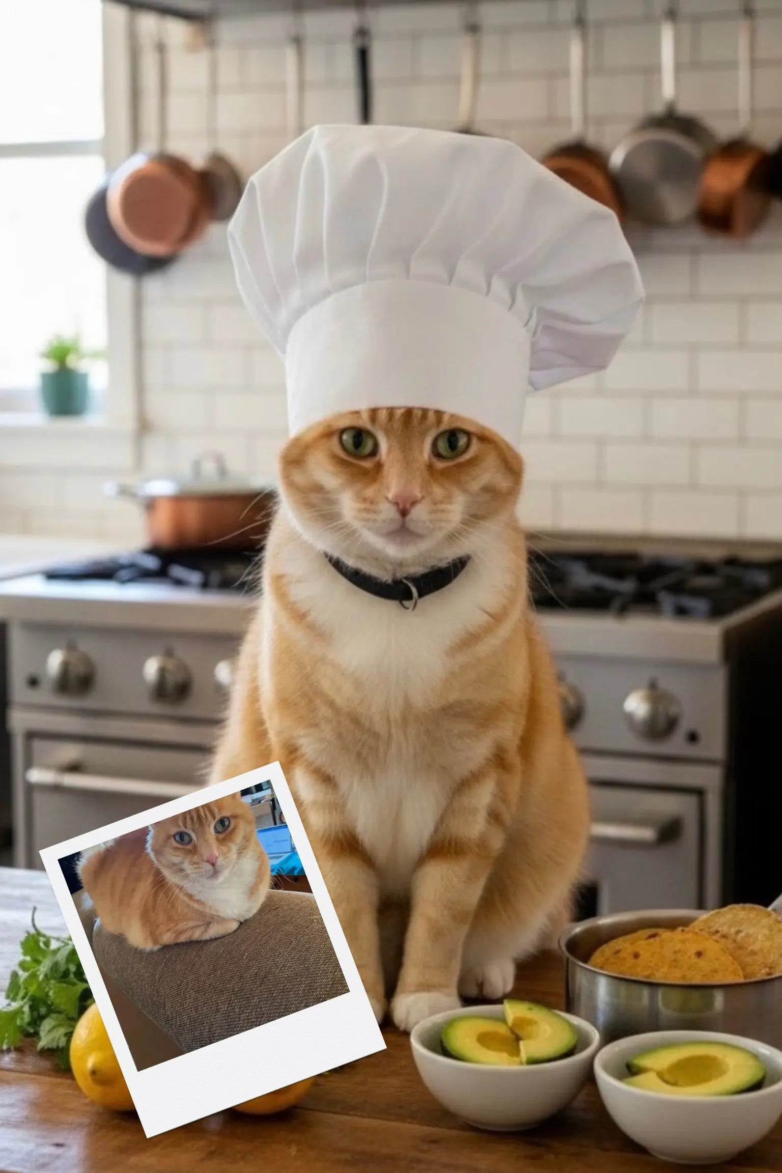 Customizable Jigsaw Puzzle: Chihuahua Chef - Jigsaw Puzzle Studios - Custom with Cat