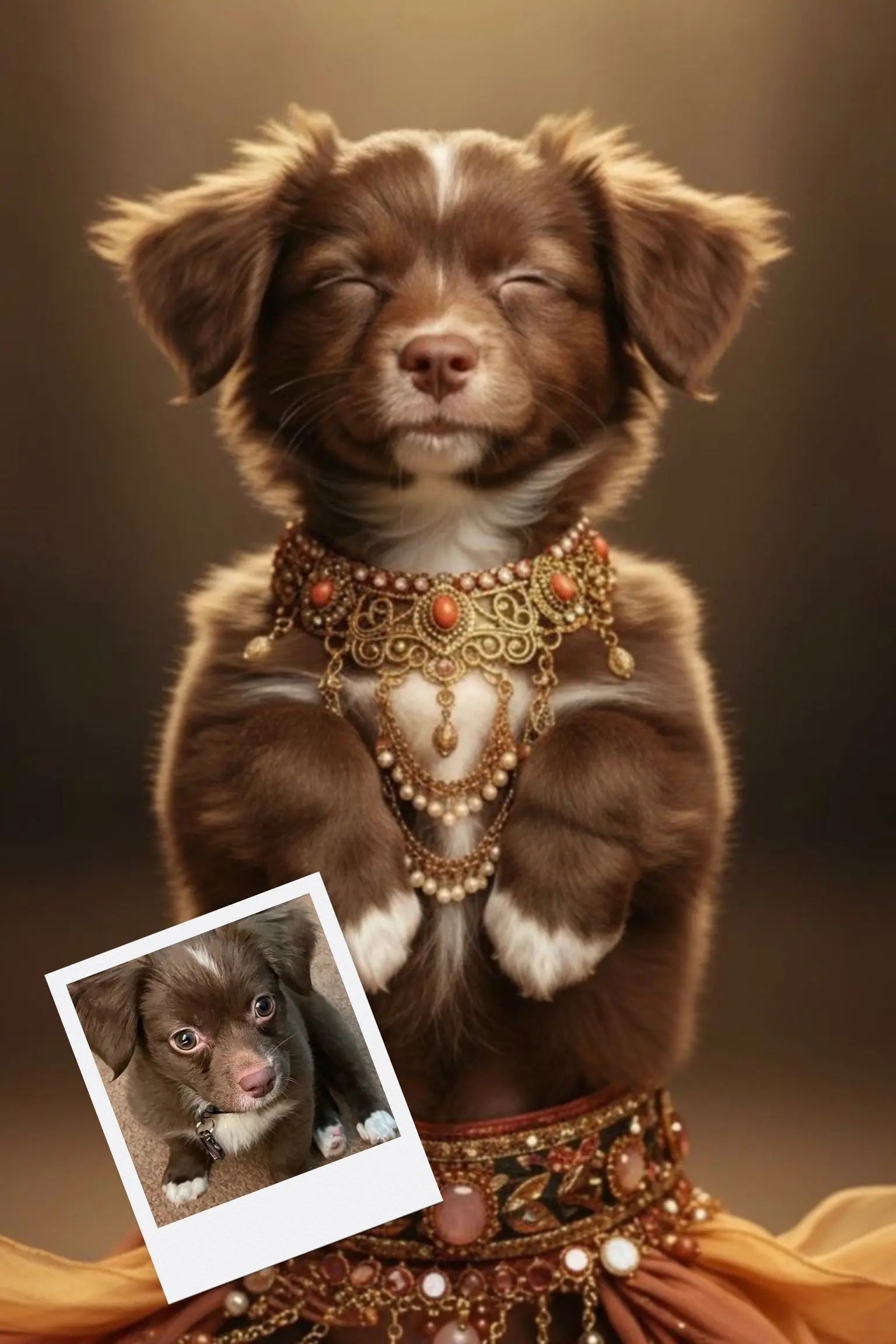 Customizable Jigsaw Puzzle: Belly Dancing Cat - Jigsaw Puzzle Studios - Custom with Dog
