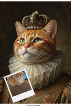 Customizable Jigsaw Puzzle: Regal Victorian Cat - Jigsaw Puzzle Studios - Custom with Cat