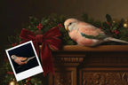 Customizable Jigsaw Puzzle: Cozy Tabby Cat Christmas - Jigsaw Puzzle Studios - Custom with Bird