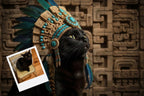 Customizable Jigsaw Puzzle: Mayan Cat - Jigsaw Puzzle Studios - Custom with Cat