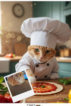 Customizable Jigsaw Puzzle: Masterful Chef Cat - Jigsaw Puzzle Studios - Custom with Cat