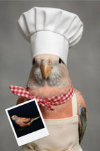 Customizable Jigsaw Puzzle: Dalmatian Chef - Jigsaw Puzzle Studios - Custom with Bird