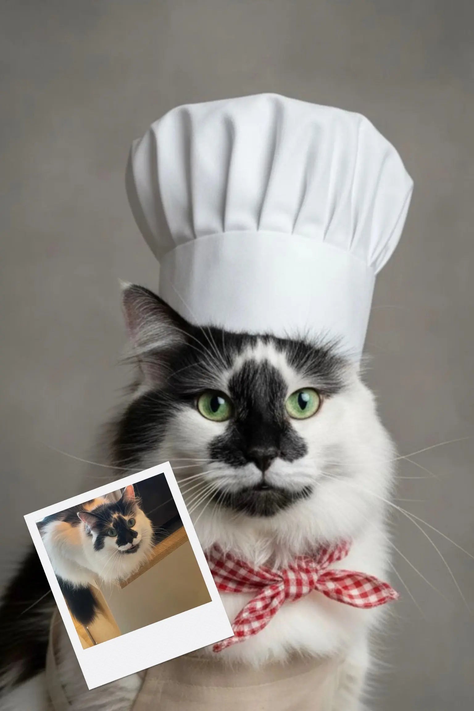 Customizable Jigsaw Puzzle: Dalmatian Chef - Jigsaw Puzzle Studios - Custom with Cat