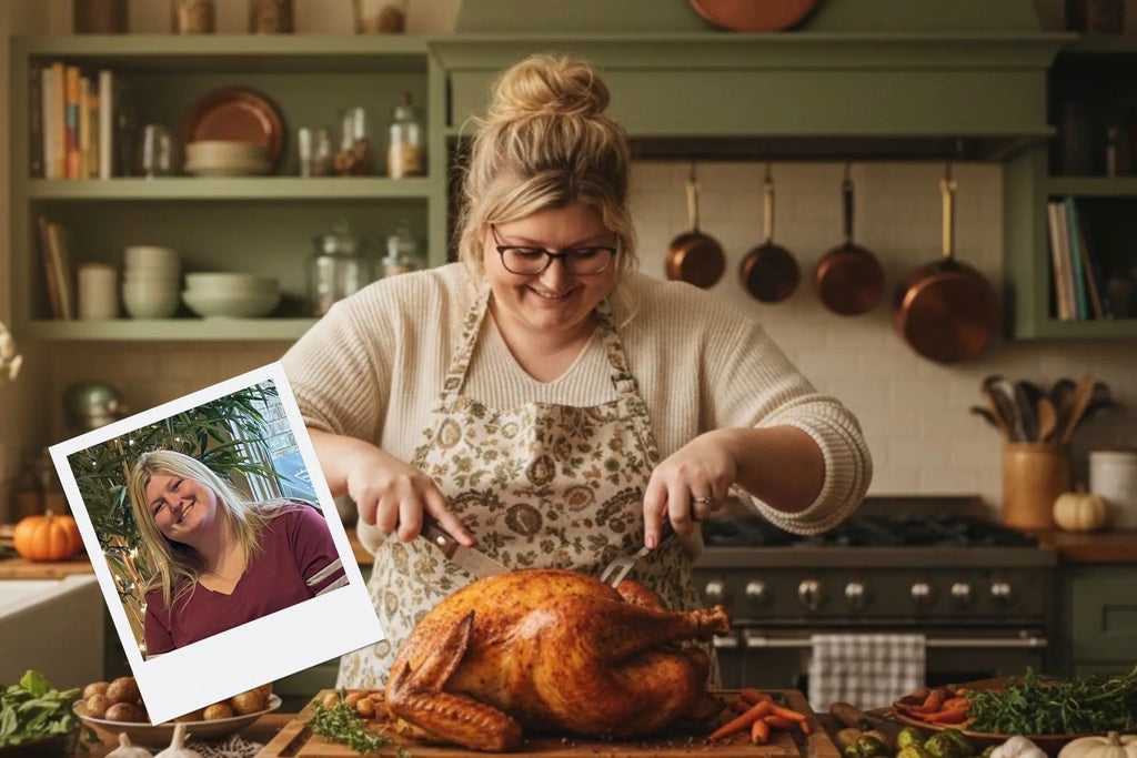 Customizable Jigsaw Puzzle: Thanksgiving Kitchen - Jigsaw Puzzle Studios - Custom with Person