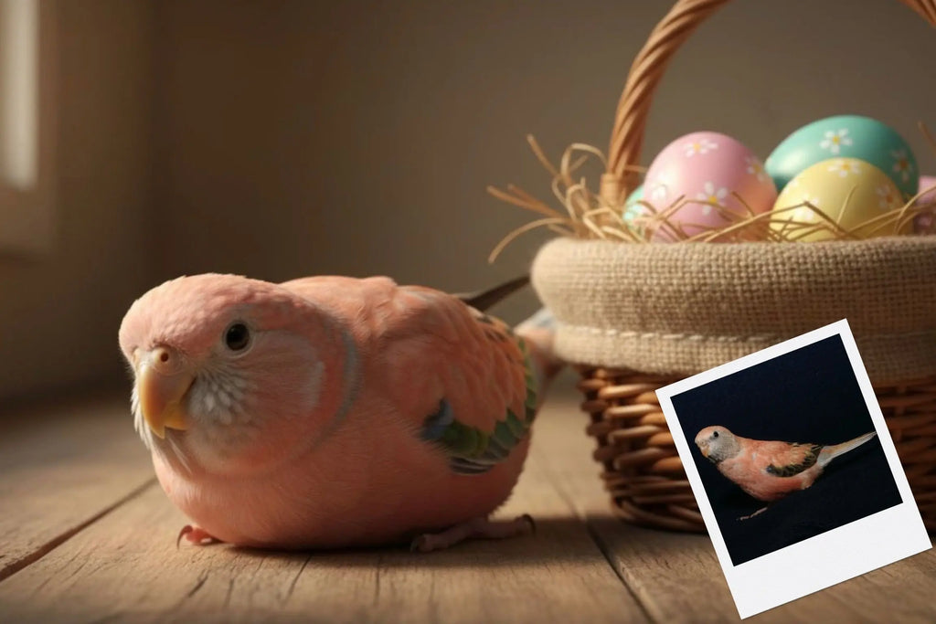 Customizable Jigsaw Puzzle: Puppy & Easter Eggs - Jigsaw Puzzle Studios - Custom with Bird