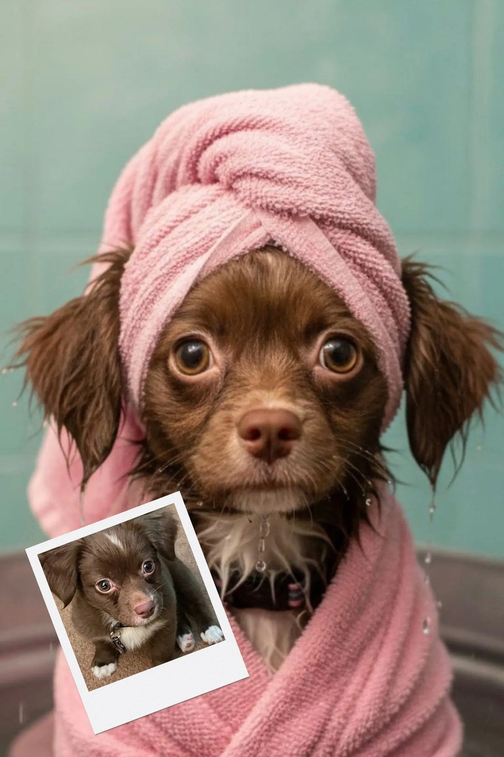 Customizable Jigsaw Puzzle: Dachshund Spa Day - Jigsaw Puzzle Studios - Custom with Dog