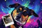 Customizable Jigsaw Puzzle: Giraffe Celebration - Jigsaw Puzzle Studios - Custom with Dog