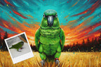 Customizable Jigsaw Puzzle: Horse Spotting - Jigsaw Puzzle Studios - Custom with Bird