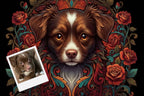 Customizable Jigsaw Puzzle: Tiger in Bloom - Jigsaw Puzzle Studios - Custom with Dog