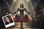 Customizable Jigsaw Puzzle: Steampunk Ballerina - Jigsaw Puzzle Studios - Custom with Woman