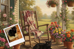 Customizable Jigsaw Puzzle: Porch Cat - Jigsaw Puzzle Studios - Custom with Cat