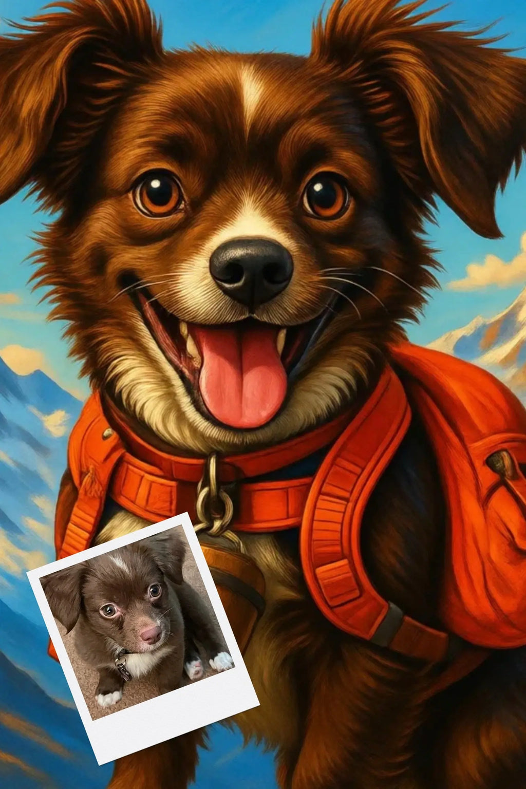 Customizable Jigsaw Puzzle: Hiker's Best Friend - Jigsaw Puzzle Studios - Custom with Dog