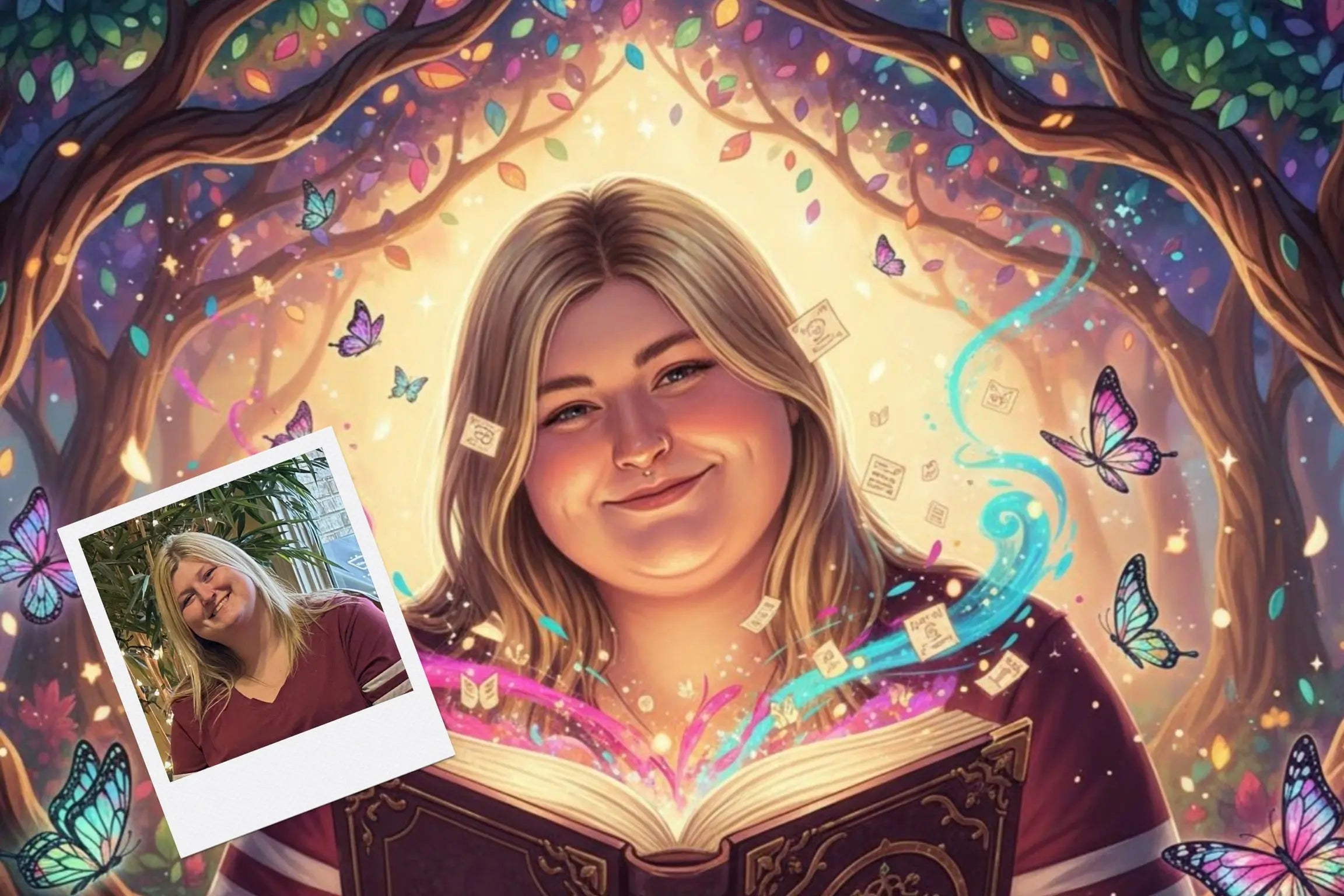 Customizable Jigsaw Puzzle: Joy of Reading - Jigsaw Puzzle Studios - Custom with Woman
