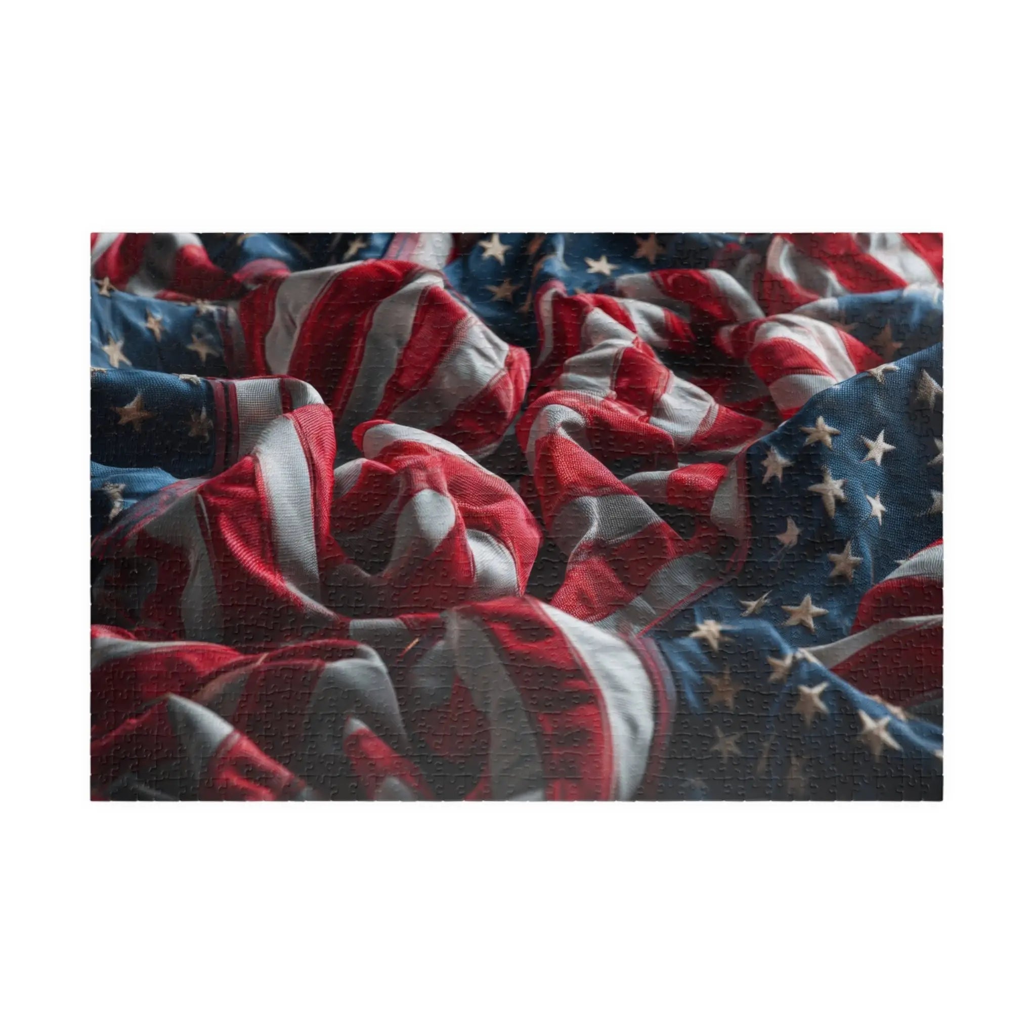 Jigsaw Puzzle: American Flag Patriotism - Jigsaw Puzzle Studios - Main