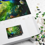 Jigsaw Puzzle: Peaceful Peacock - Jigsaw Puzzle Studios - Box