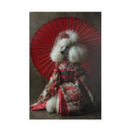 Customizable Jigsaw Puzzle: Elegant Kimono Poodle - Jigsaw Puzzle Studios - Main