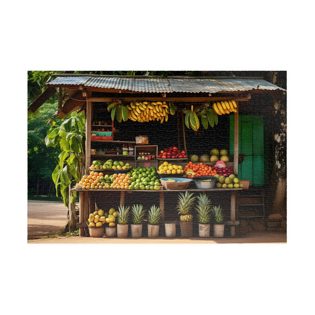 Jigsaw Puzzle: Fruit Stand - Jigsaw Puzzle Studios - Main