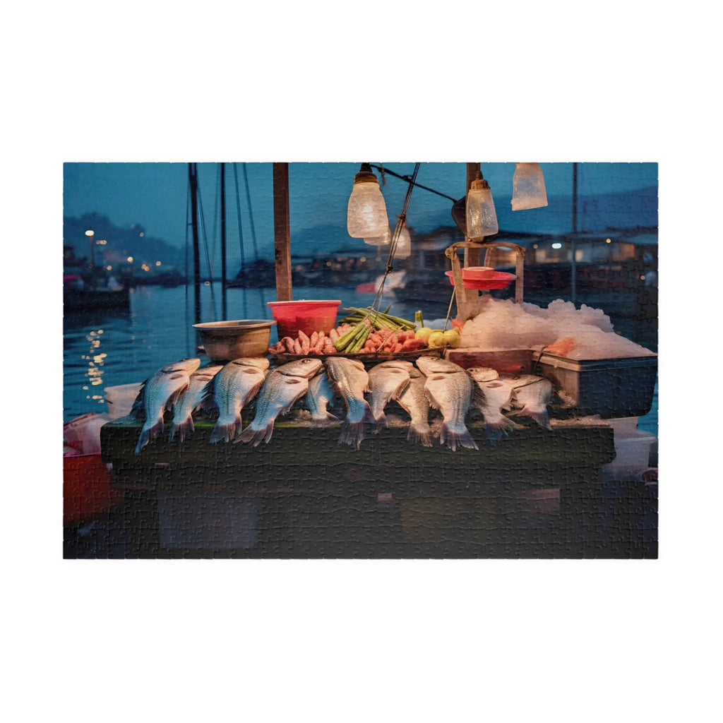 Jigsaw Puzzle: Fish Stand - Jigsaw Puzzle Studios - Main