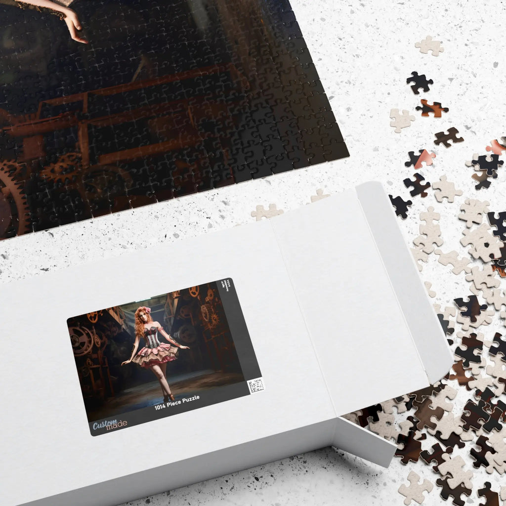 Customizable Jigsaw Puzzle: Steampunk Ballerina - Jigsaw Puzzle Studios - Box