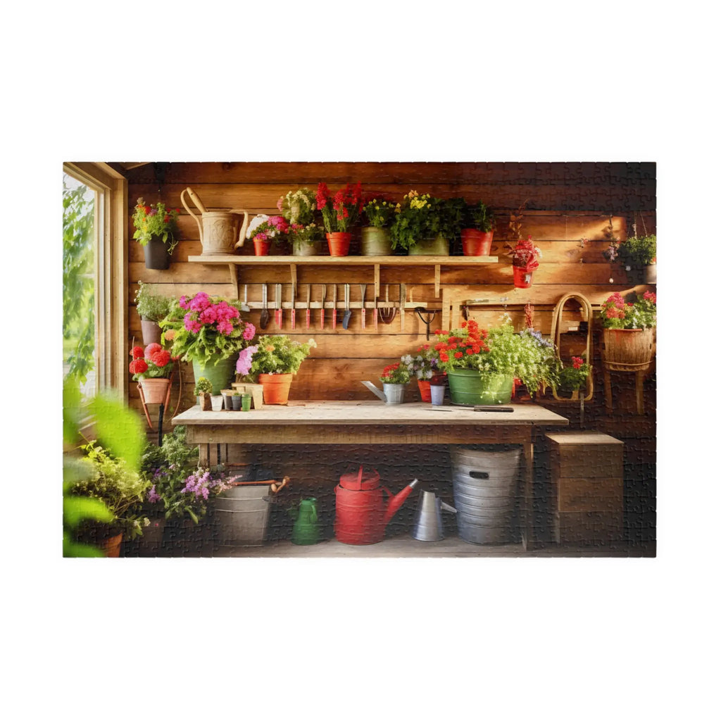 Jigsaw Puzzle: Garden Shed - Jigsaw Puzzle Studios - Main