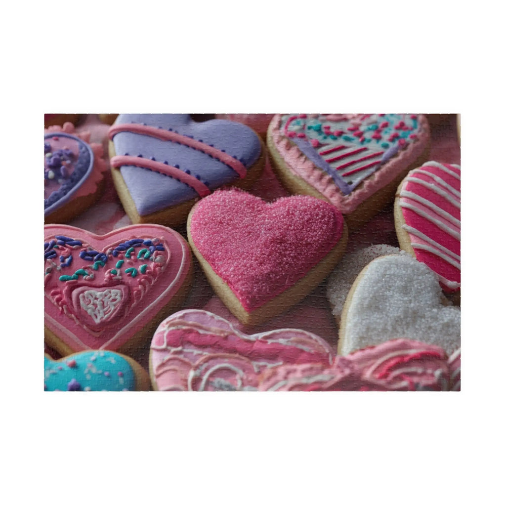 Jigsaw Puzzle: Valentine's Day Heart Cookies - Jigsaw Puzzle Studios - Main