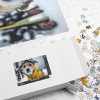 Customizable Jigsaw Puzzle: Dog Day on the Slopes - Jigsaw Puzzle Studios - Box
