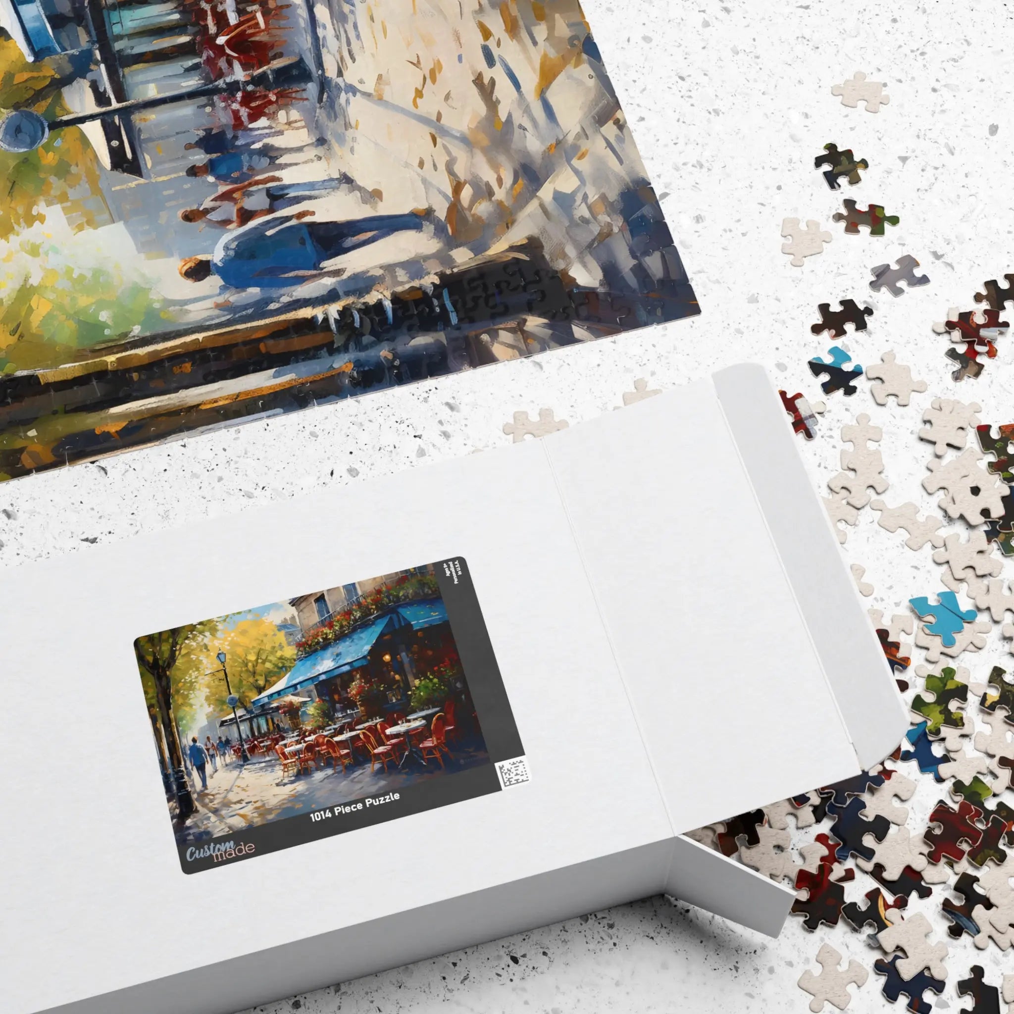 Jigsaw Puzzle: Parisian Cafe - Jigsaw Puzzle Studios - Box
