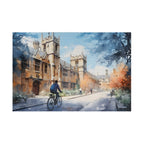 Jigsaw Puzzle: Biking through Oxford - Jigsaw Puzzle Studios - Main