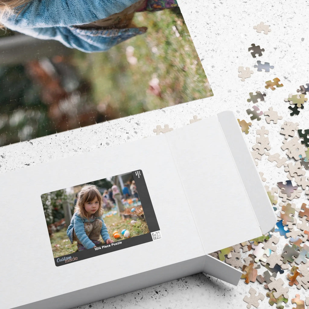 Customizable Jigsaw Puzzle: Easter Egg Hunt - Jigsaw Puzzle Studios - Box