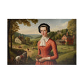 Jigsaw Puzzle: Woman in Pennsylvania in 1787 - Jigsaw Puzzle Studios - Main