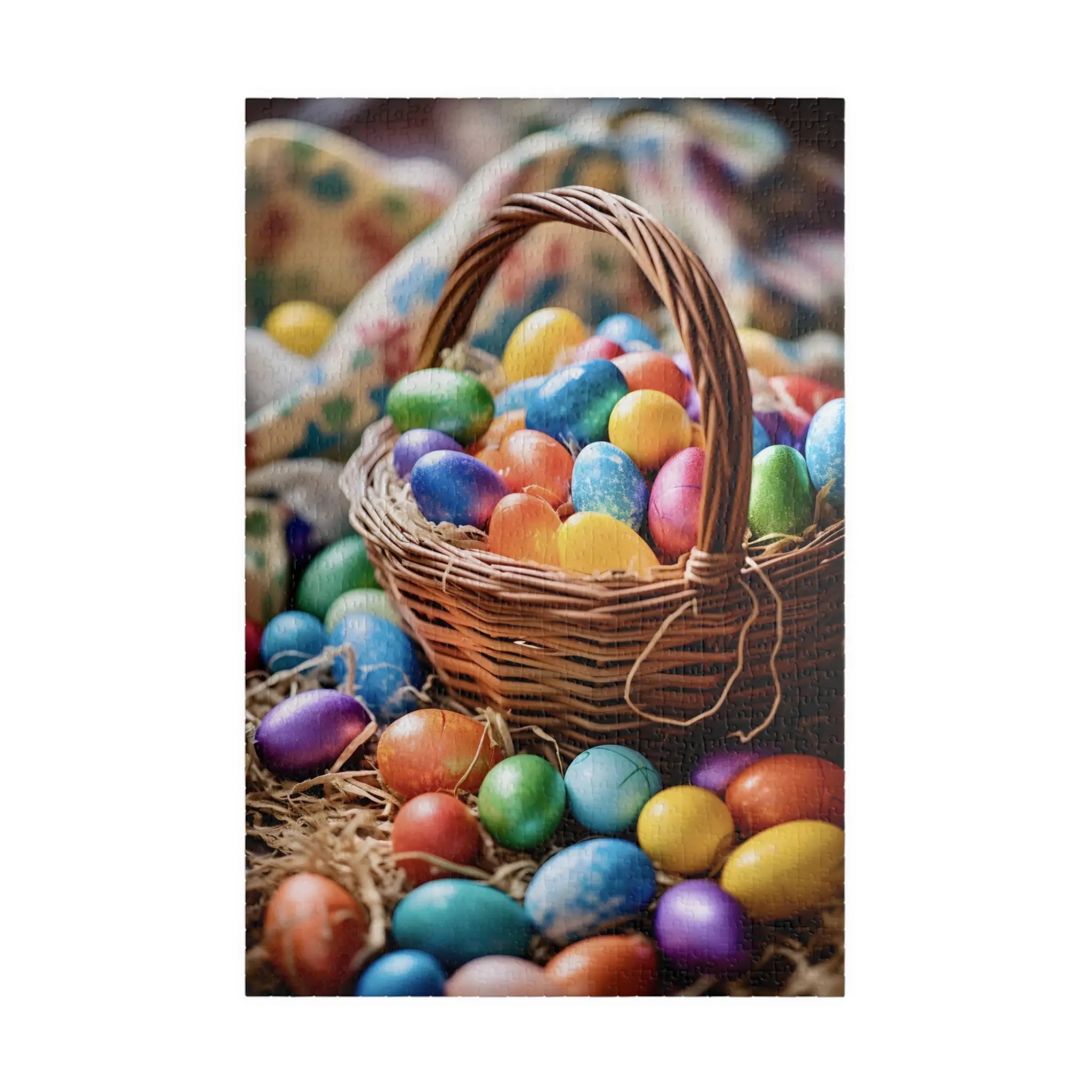 Jigsaw Puzzle: Easter Basket Overfill - Jigsaw Puzzle Studios - Main