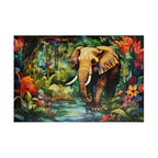 Jigsaw Puzzle: Jungle Elephant - Jigsaw Puzzle Studios - Main