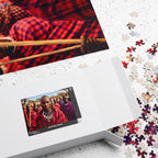 Jigsaw Puzzle: Maasai Warriors - Jigsaw Puzzle Studios - Box