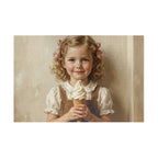 A Girl and Her Ice Cream