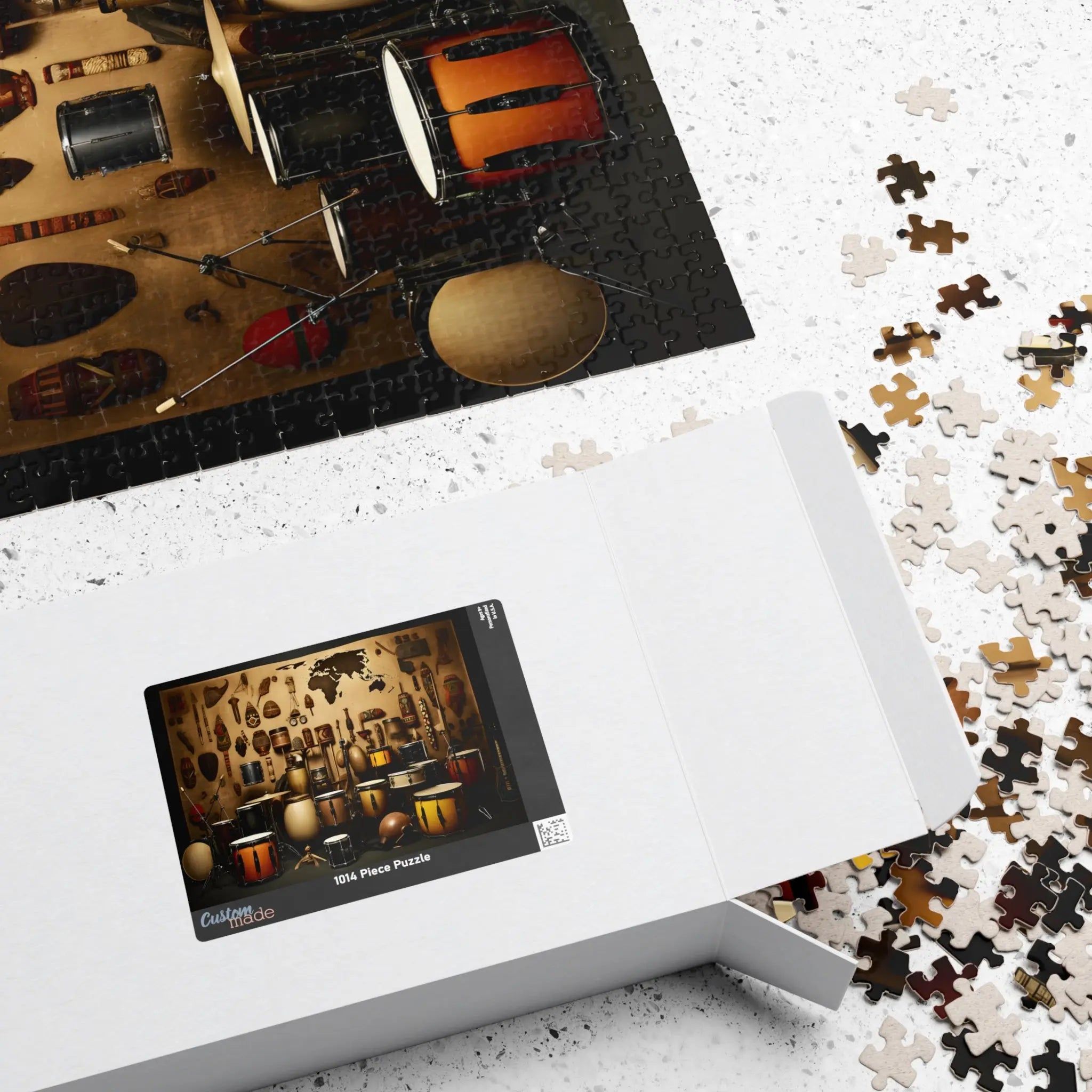 Jigsaw Puzzle: Drum World - Jigsaw Puzzle Studios - Box