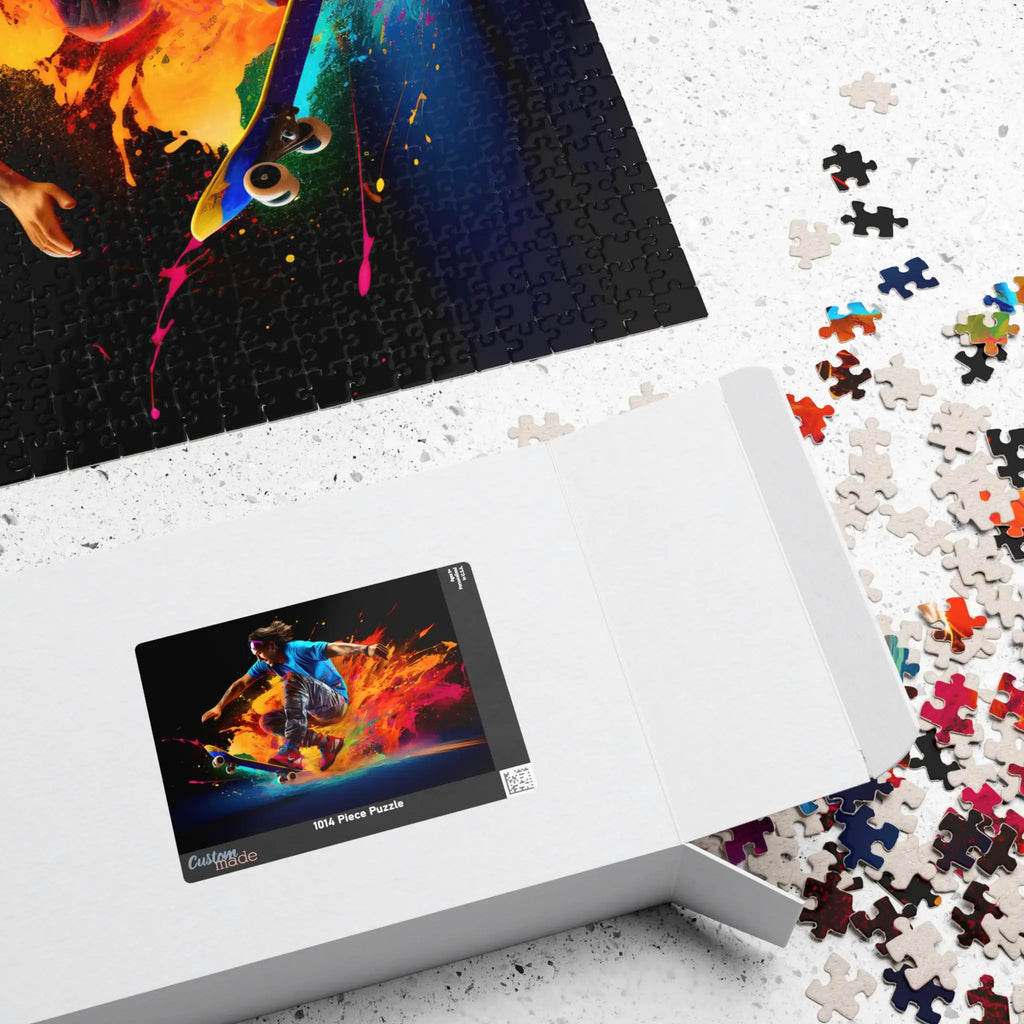 Jigsaw Puzzle: Brilliant Skateboarding - Jigsaw Puzzle Studios - Box