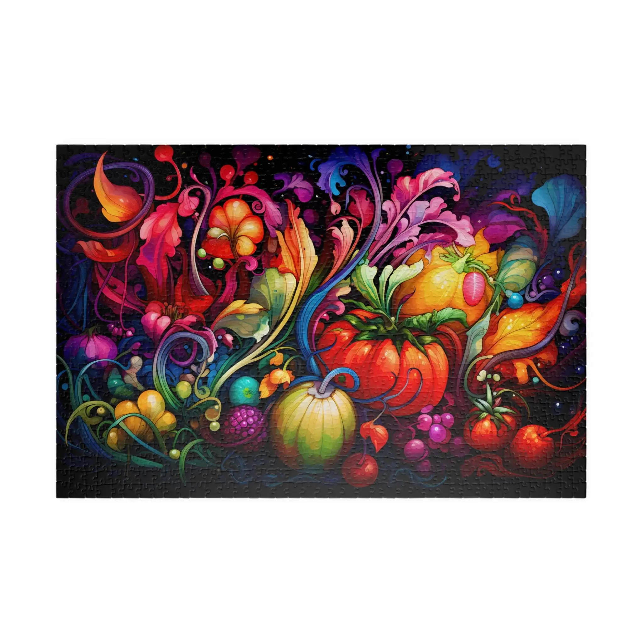 Jigsaw Puzzle: Colorful Cornucopia Garden - Jigsaw Puzzle Studios - Main