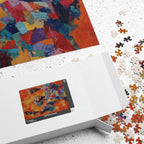 Customizable Jigsaw Puzzle: Colorful Kwanzaa Woman - Jigsaw Puzzle Studios - Box