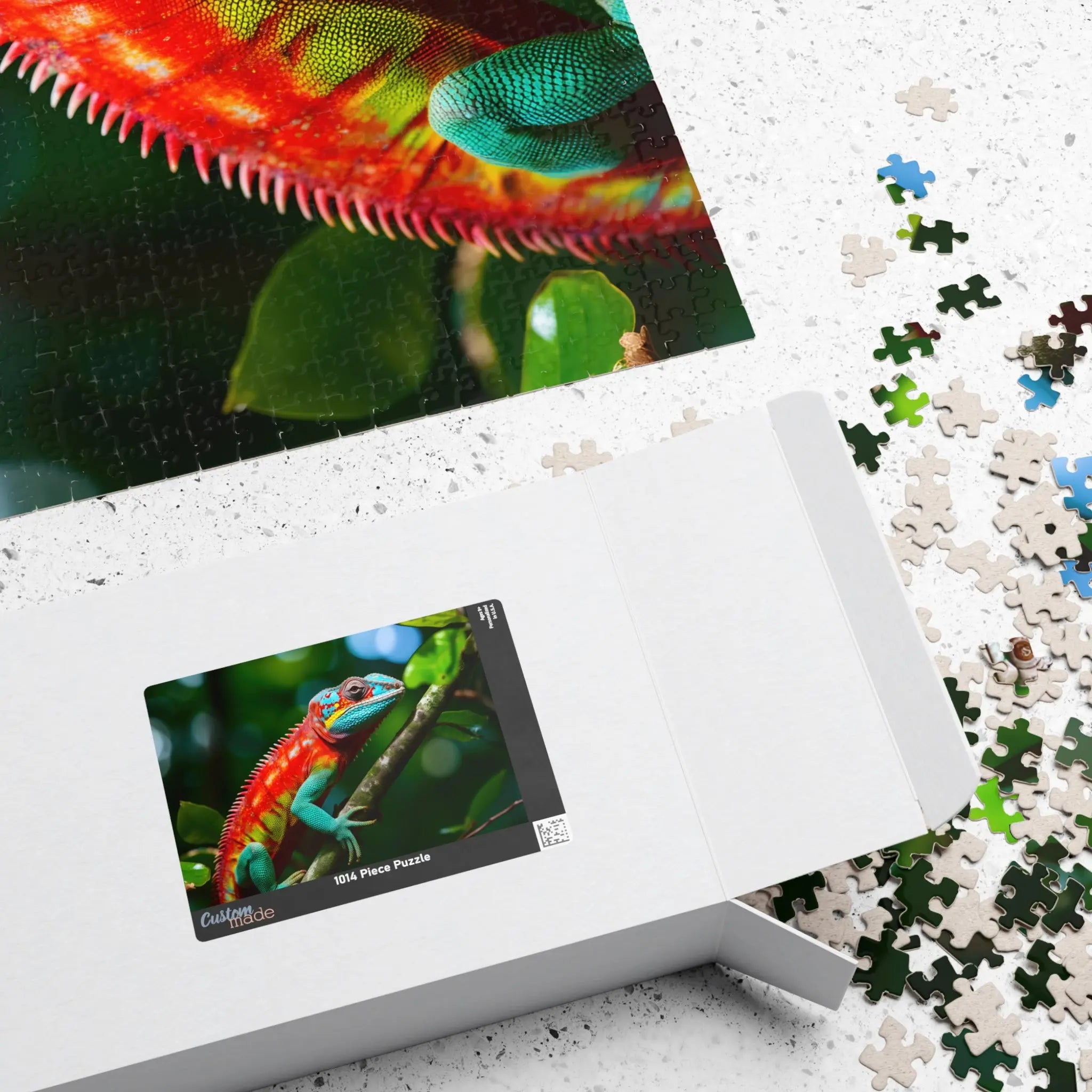 Jigsaw Puzzle: Lounging Lizard - Jigsaw Puzzle Studios - Box